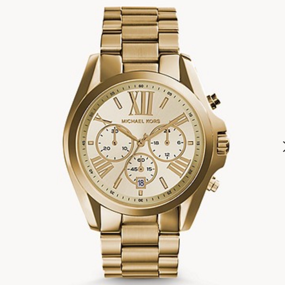 Michael Kors Gold Bradshaw Watch